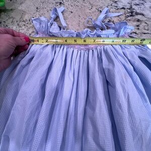 Blue Gingham Kids One Piece